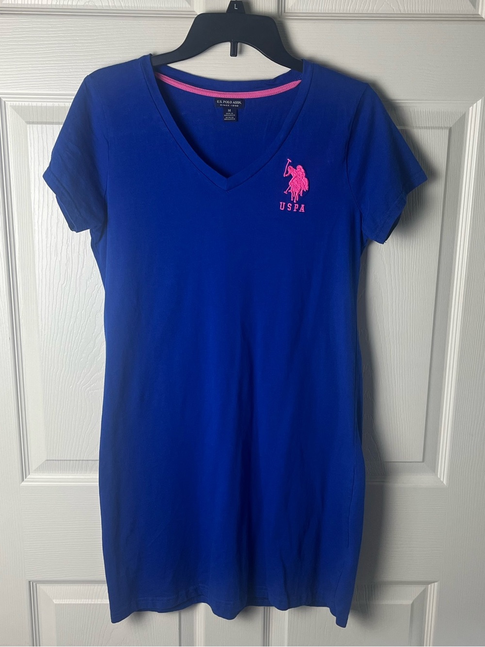 U.S. Polo Assn.  V-Neck Tee Dress